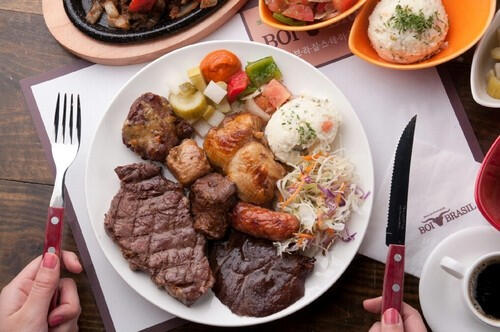 An image of Brazilian food in Daegu